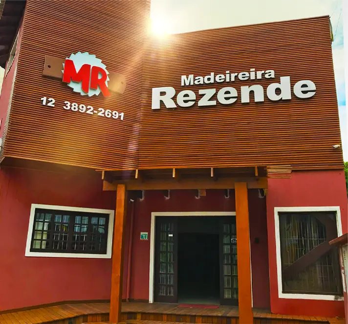 Fachada Madeireira Rezende b